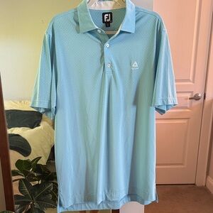 FootJoy Light Blue Golf Polo